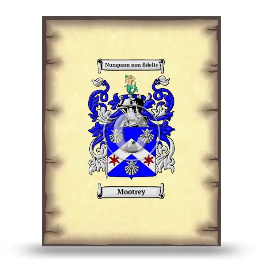 Mootrey Coat of Arms Print