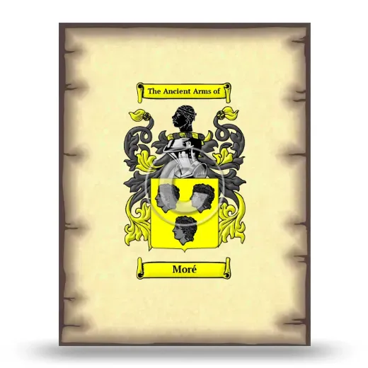 Moré Coat of Arms Print