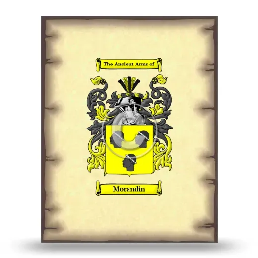 Morandin Coat of Arms Print