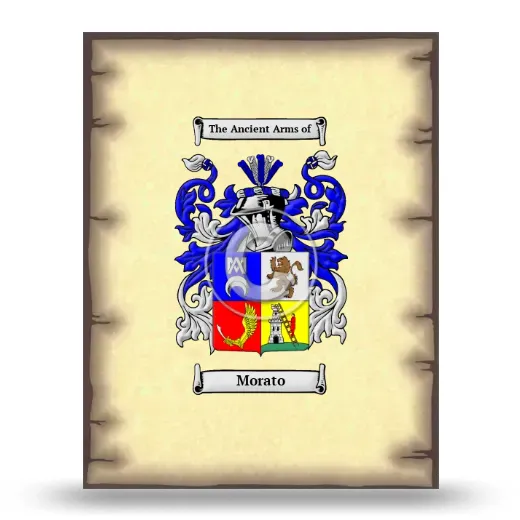 Morato Coat of Arms Print