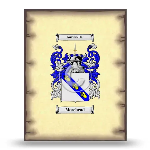 Morehead Coat of Arms Print