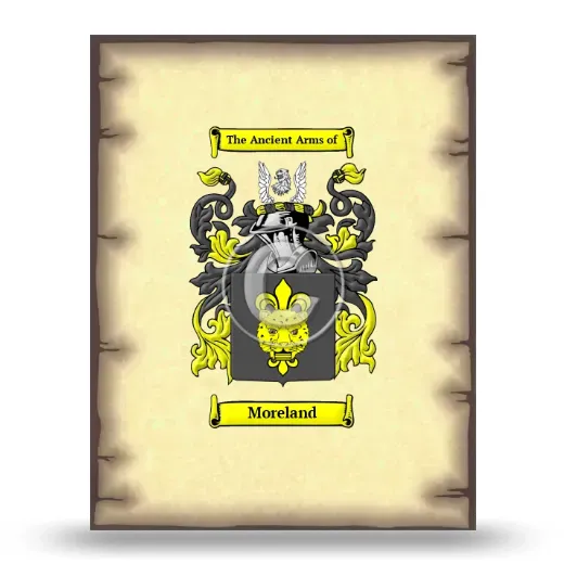 Moreland Coat of Arms Print