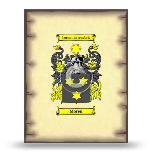 Moren Coat of Arms Print