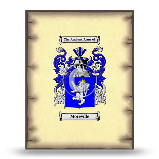 Moreville Coat of Arms Print
