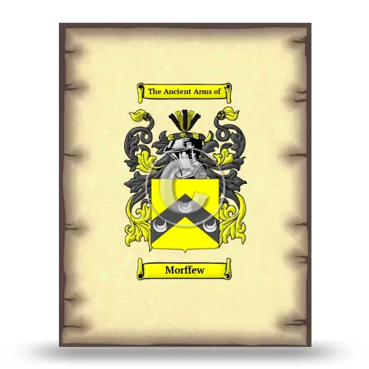 Morffew Coat of Arms Print