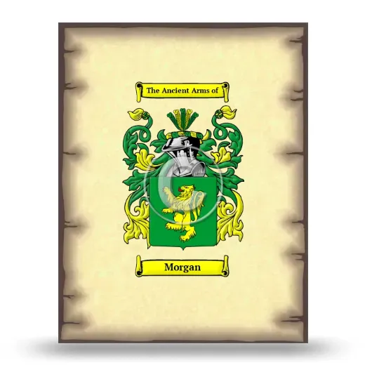 Morgan Coat of Arms Print