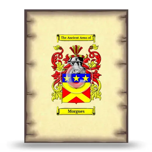 Morgues Coat of Arms Print