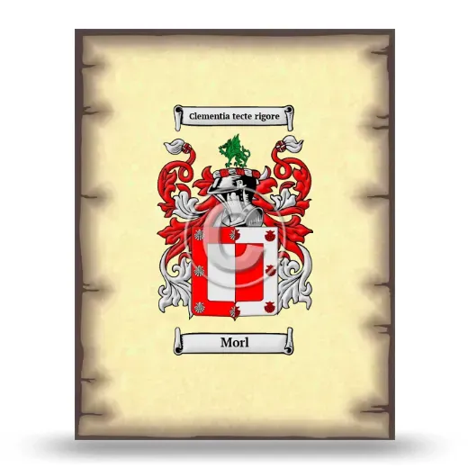 Morl Coat of Arms Print