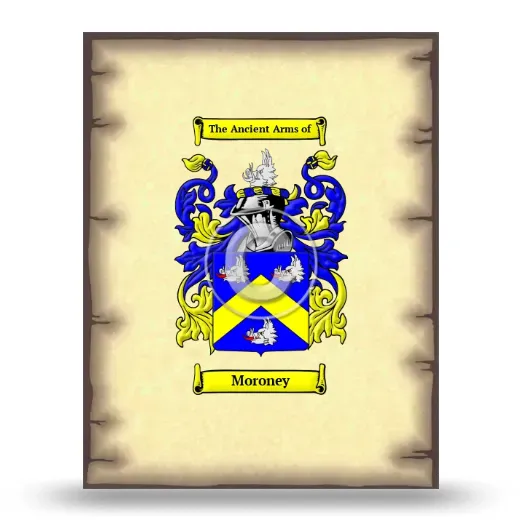 Moroney Coat of Arms Print