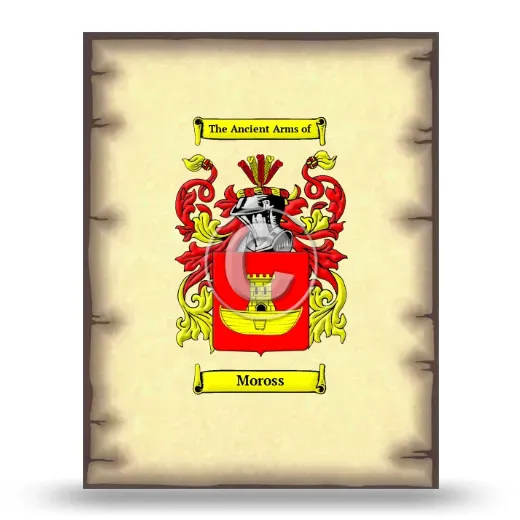Moross Coat of Arms Print