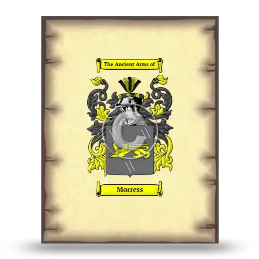Morress Coat of Arms Print