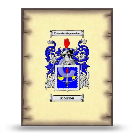 Morrion Coat of Arms Print