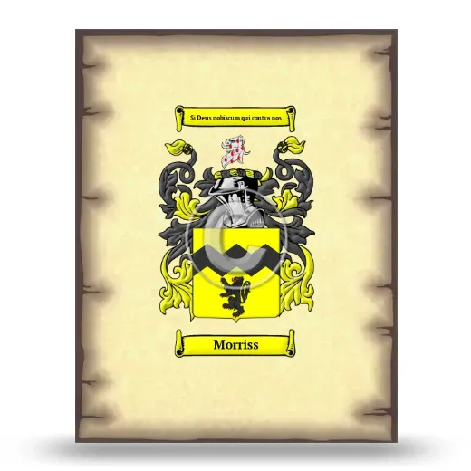 Morriss Coat of Arms Print