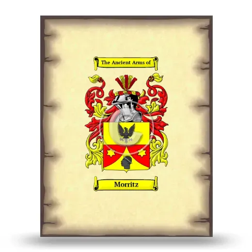 Morritz Coat of Arms Print