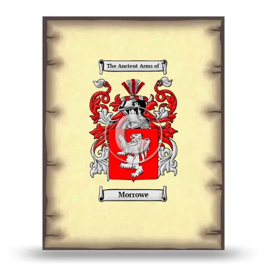 Morrowe Coat of Arms Print
