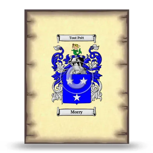 Morry Coat of Arms Print