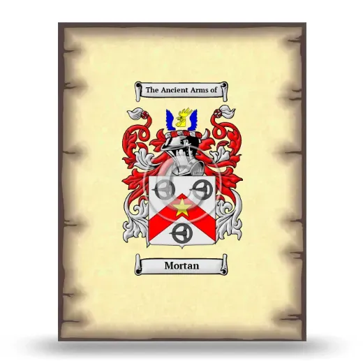 Mortan Coat of Arms Print