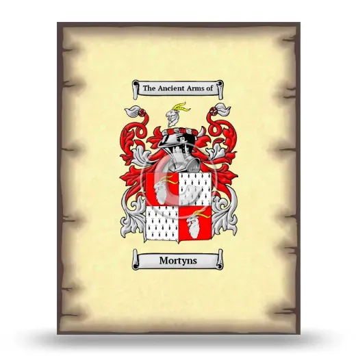 Mortyns Coat of Arms Print