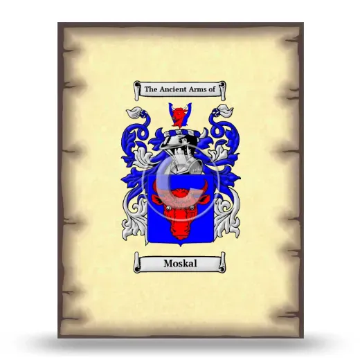 Moskal Coat of Arms Print