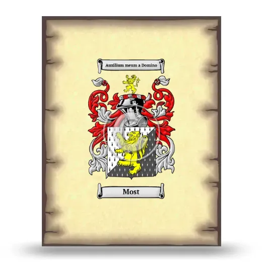 Most Coat of Arms Print