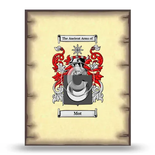Mot Coat of Arms Print