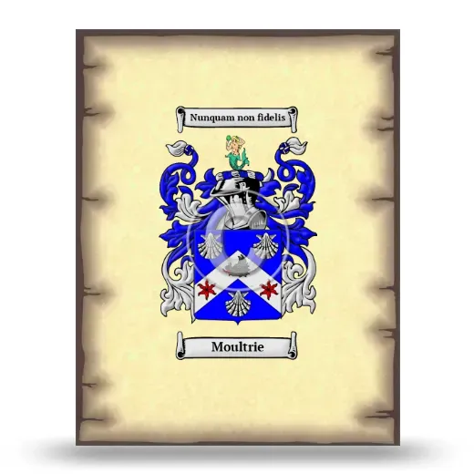 Moultrie Coat of Arms Print