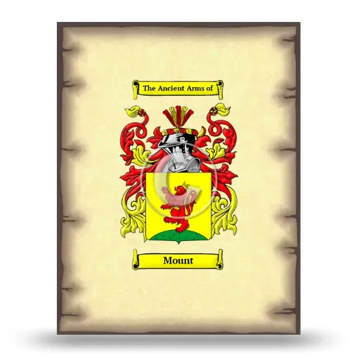 Mount Coat of Arms Print