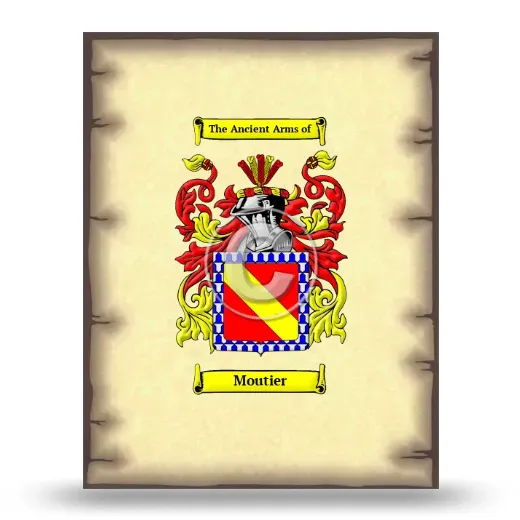 Moutier Coat of Arms Print