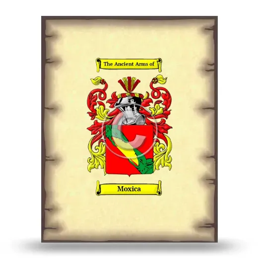 Moxica Coat of Arms Print