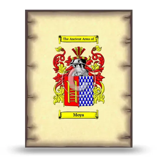 Moya Coat of Arms Print