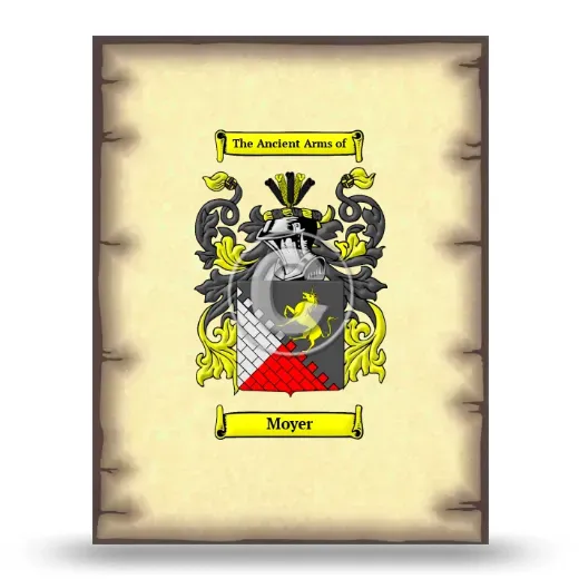Moyer Coat of Arms Print