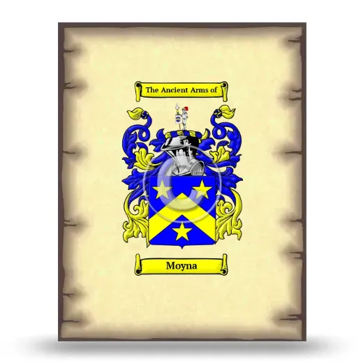 Moyna Coat of Arms Print