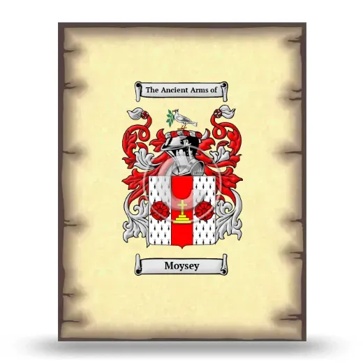 Moysey Coat of Arms Print