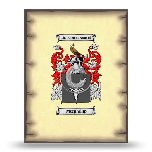 Mscphillip Coat of Arms Print