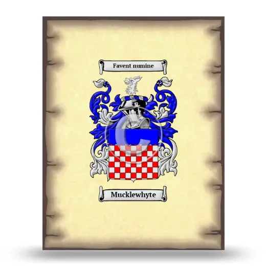 Mucklewhyte Coat of Arms Print