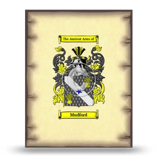 Mudford Coat of Arms Print