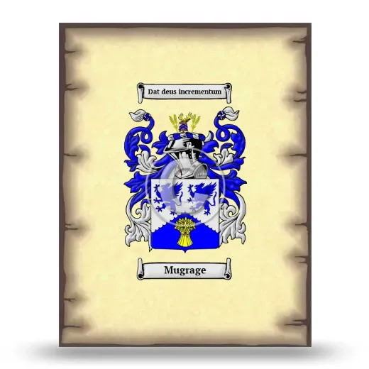 Mugrage Coat of Arms Print