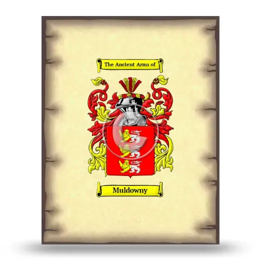 Muldowny Coat of Arms Print