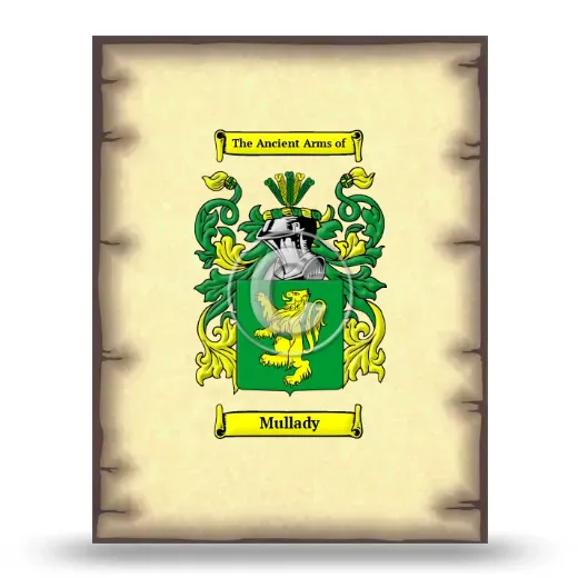 Mullady Coat of Arms Print