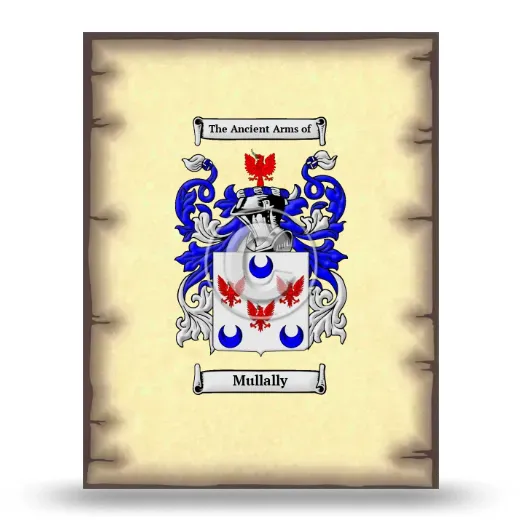 Mullally Coat of Arms Print