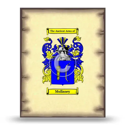 Mullaney Coat of Arms Print