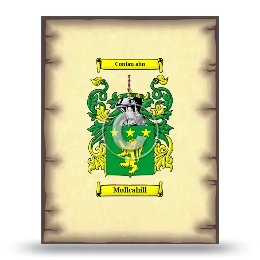 Mullcahill Coat of Arms Print
