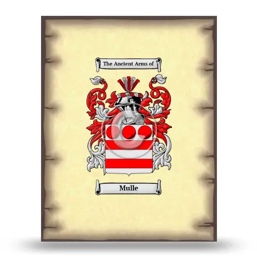 Mulle Coat of Arms Print