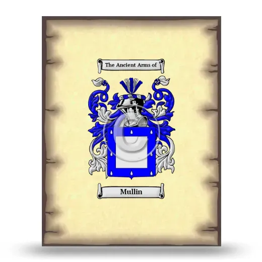 Mullin Coat of Arms Print