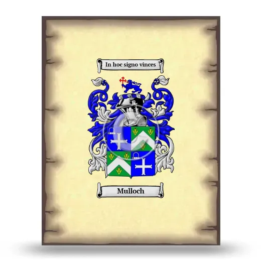 Mulloch Coat of Arms Print