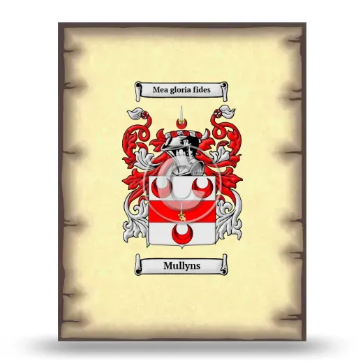 Mullyns Coat of Arms Print