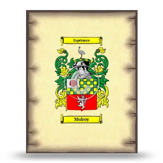 Mulroy Coat of Arms Print