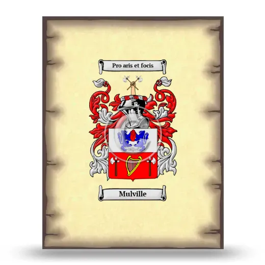 Mulville Coat of Arms Print