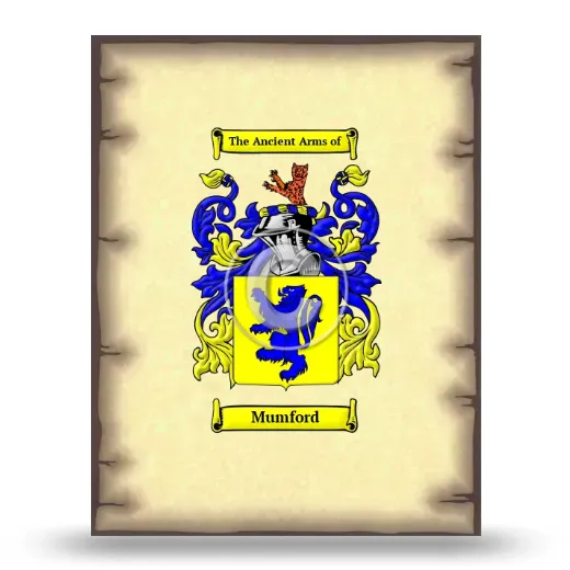 Mumford Coat of Arms Print