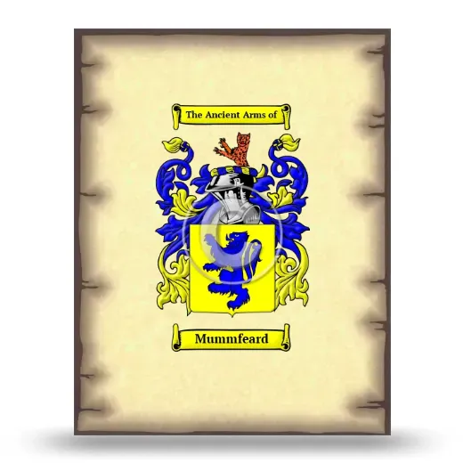 Mummfeard Coat of Arms Print